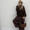 maglia elasticizzata con manica a campana remy